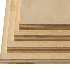 Фанера ФК 12х1525х1525 сорт 3/4