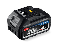 ЗУБР Power PRO, 20 В, 4.0 А·ч, аккумулятор LMS, ПРОФЕССИОНАЛ (BP-P-20-4)