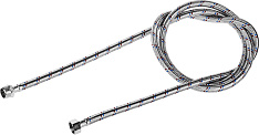 ЗУБР 1/2″, 1.8 м, гайка-штуцер, гибкая подводка для воды (51005-G/S-180)