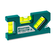 KRAFTOOL Mini-Pro 3, 100 мм, магнитный компактный уровень (34861-010)