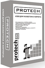 Protech Р-34 Клей для газобетона и кирпича 25кг